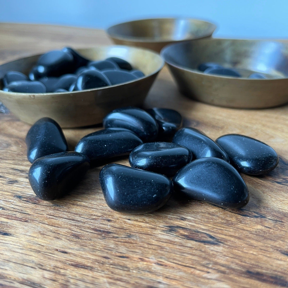 Black Obsidian - Tumbled – Lady of the Lake