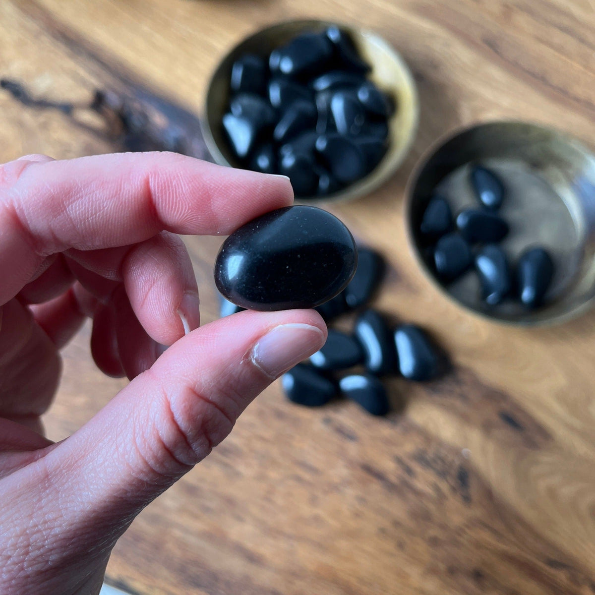 Black Obsidian - Tumbled – Lady of the Lake
