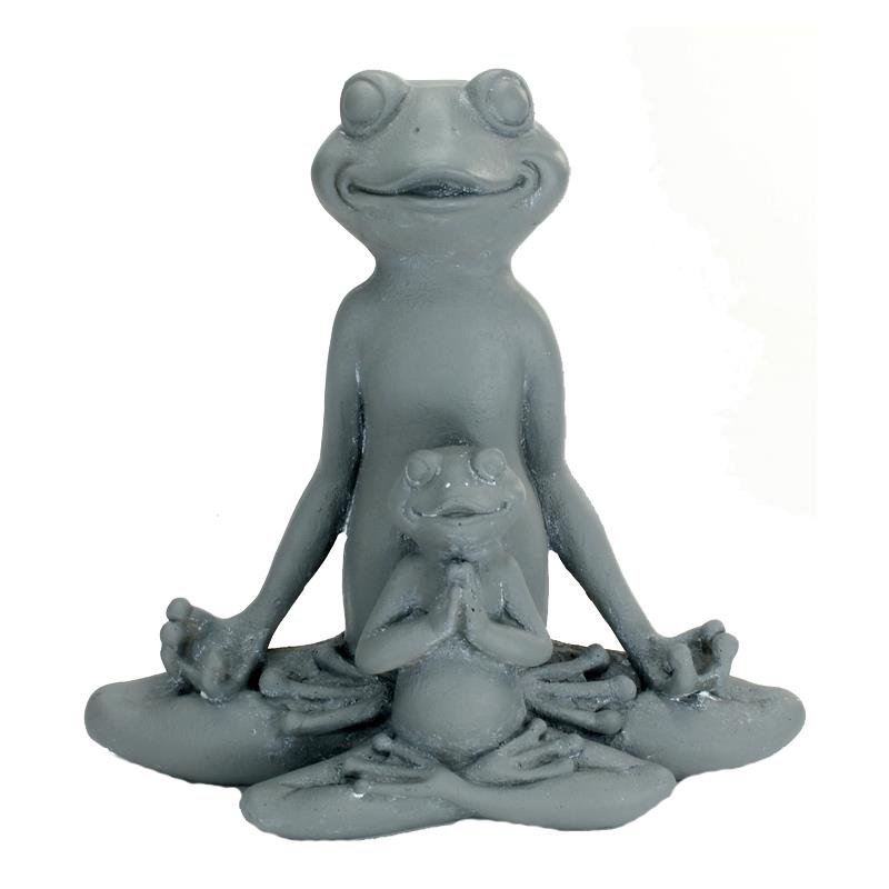 Yoga Frog Statue – Lady of the Lake