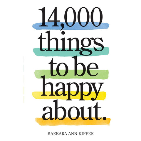 14,000 Things to Be Happy About - Paperback Book - Lady of the Lake