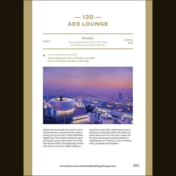 150 Bars You Need To Visit Before You Die - Hardcover Book - Lady of the Lake