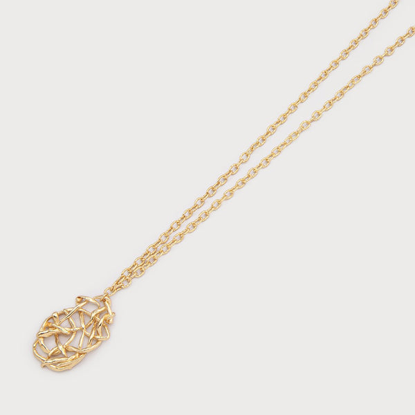 Silvia Necklace With Intertwined Rings