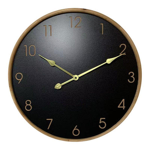 Modern Black Wall Clock