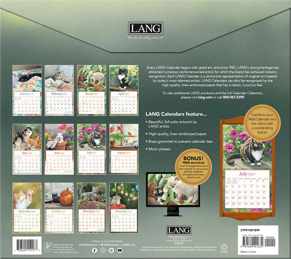 Cats In The Country - 2027 Calendar