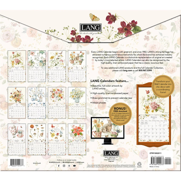 Watercolor Seasons - 2027 Calendar