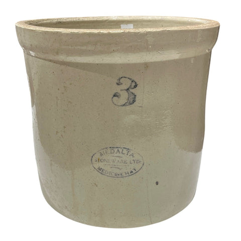 3 Gallon Medalta Crock - Lady of the Lake