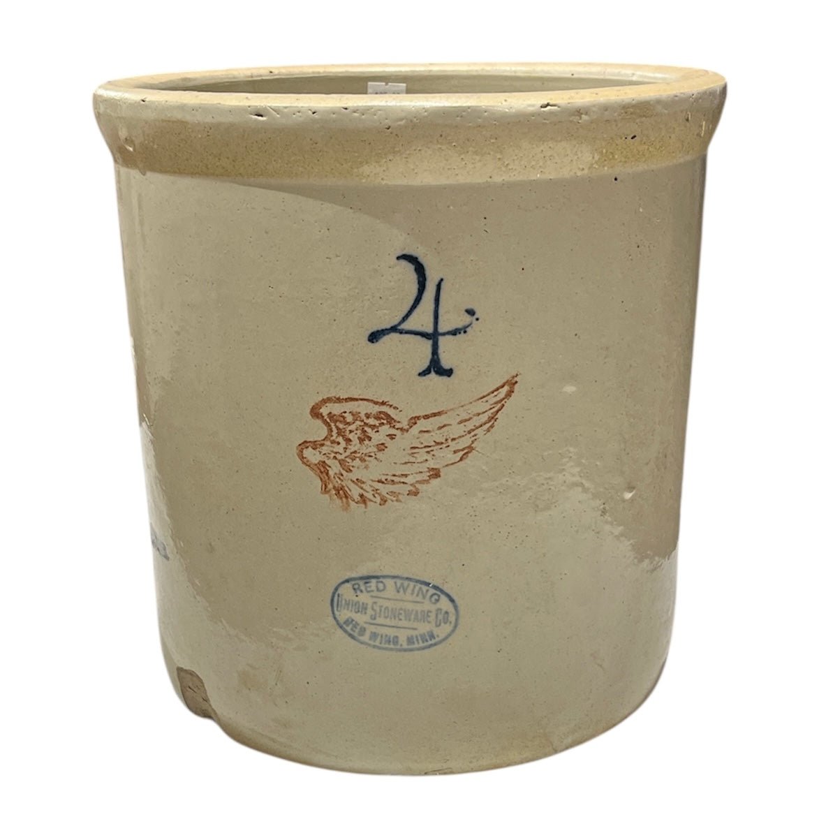 4 Gallon Red Wing Crock - Lady of the Lake