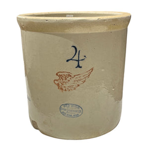 4 Gallon Red Wing Crock - Lady of the Lake