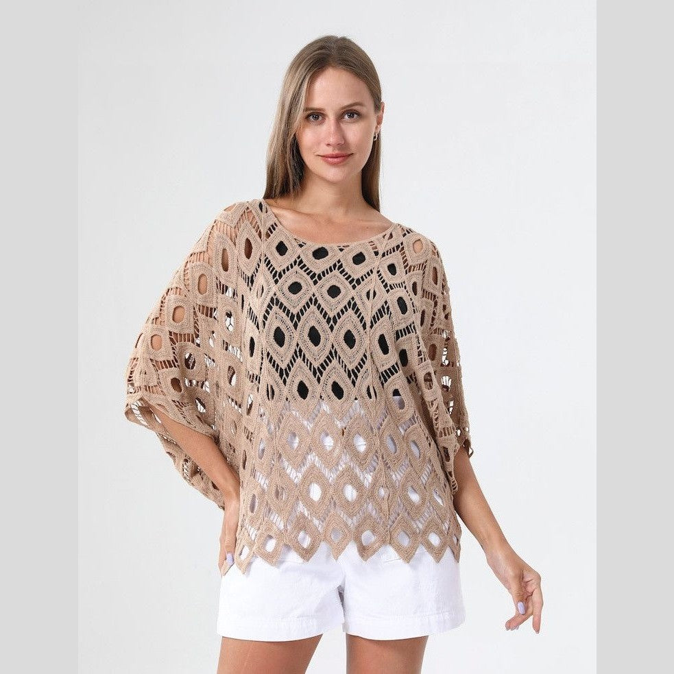 Elena Crocheted Cover Up