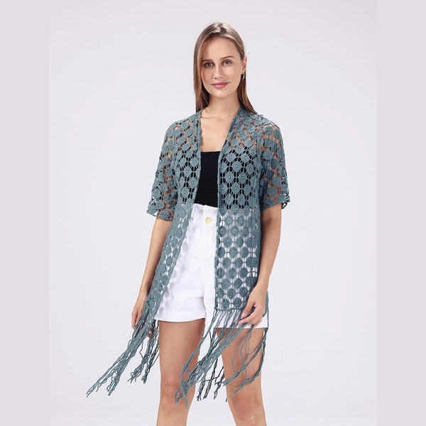 Carlie Summer Cardigan With Tassels