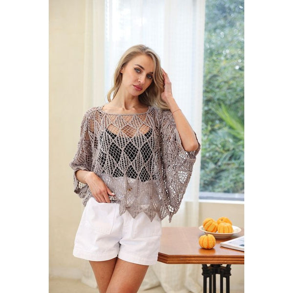 Crochet Accent Top
