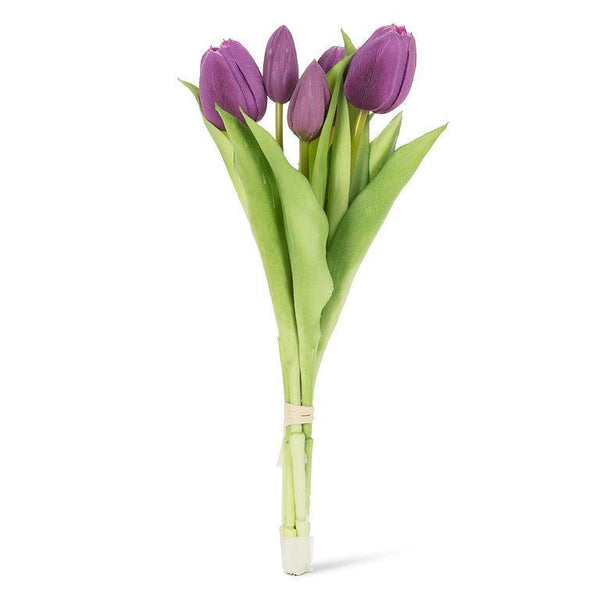 5 Stem Faux Tulip Bunch - Lady of the Lake