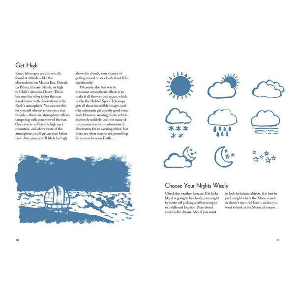 50 Things To See In The Sky - Hardcover Book - Lady of the Lake