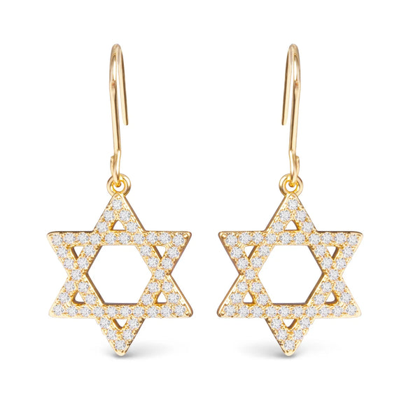 Star Of David Earrings