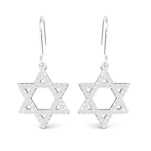 Star Of David Earrings