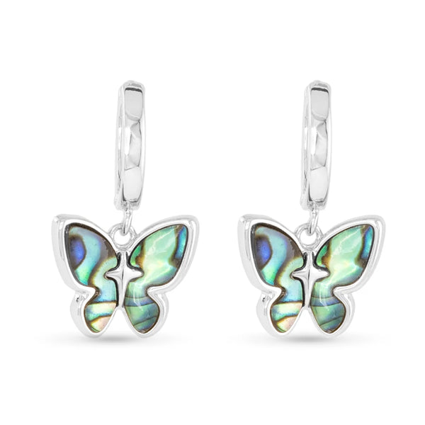 Butterfly Abalone Earring
