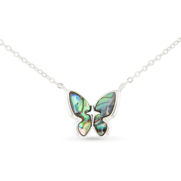 Butterfly Abalone Necklace