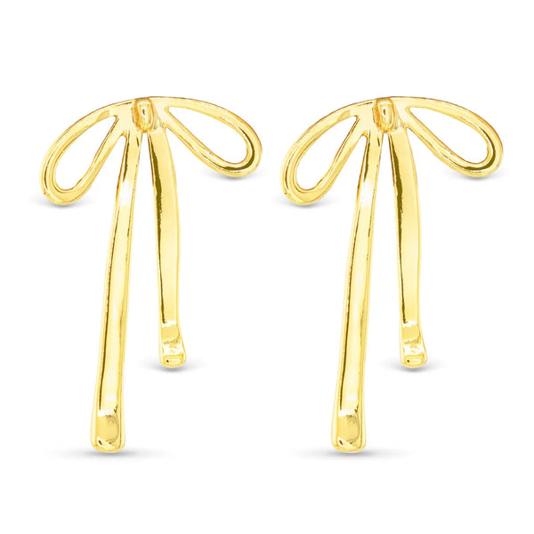 Long Bow Earrings