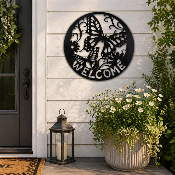 Butterfly Welcome Circle