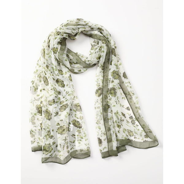 Chiffon Scarf - Flowers
