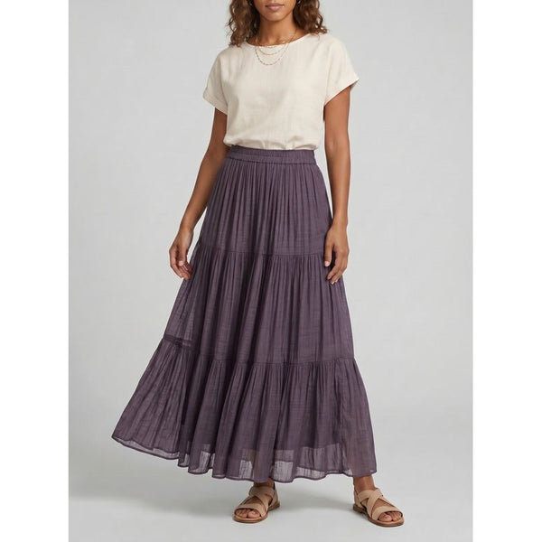 Sabina Tiered Maxi Skirt