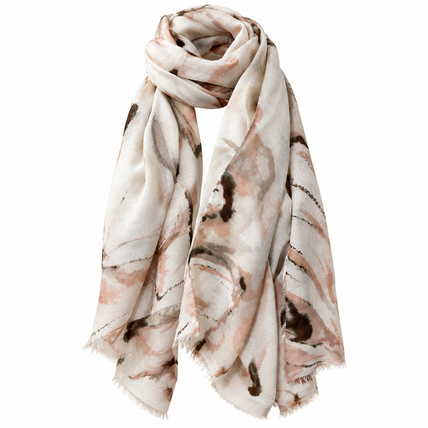 Scarf - Two Toned Butterfly Print