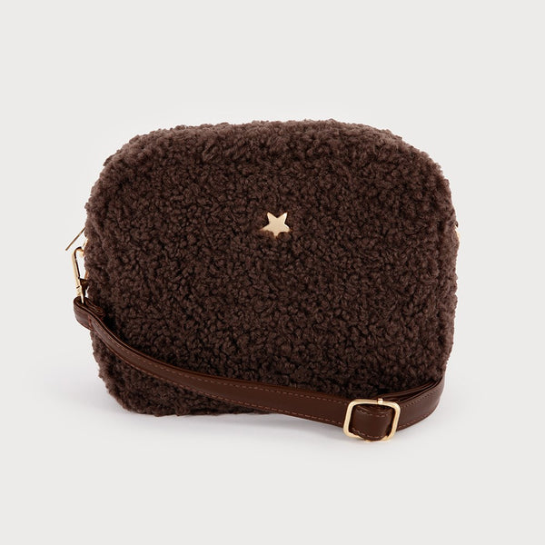 Clio Sherpa Crossbody Bag