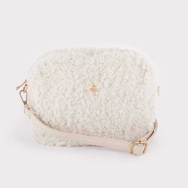 Clio Sherpa Crossbody Bag
