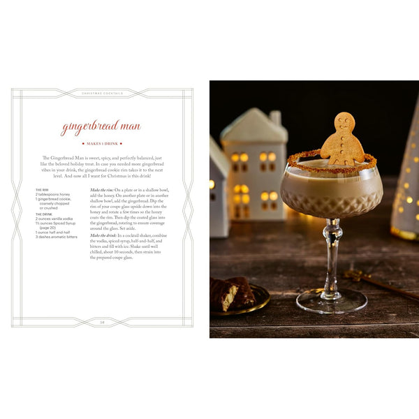 Christmas Cocktails - Hardcover Book