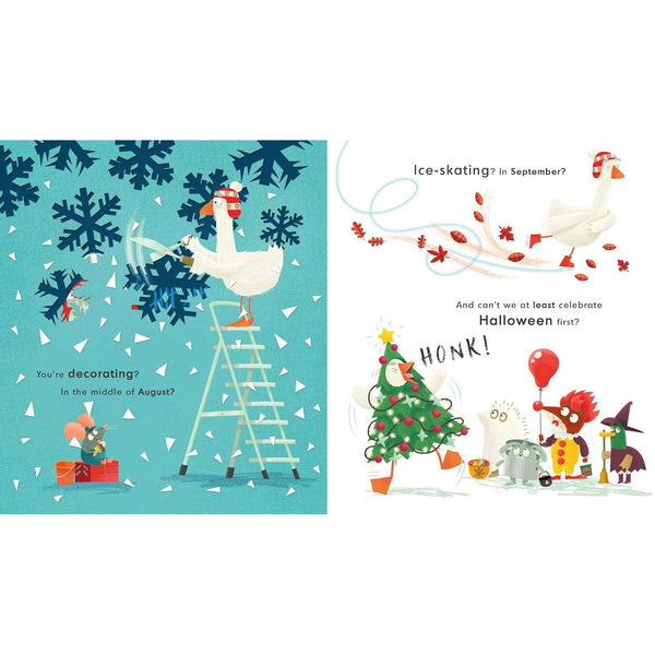 Hank Goes Ho Ho Honk - Hardcover Book