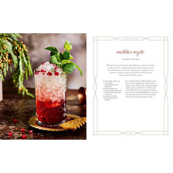 Christmas Cocktails - Hardcover Book