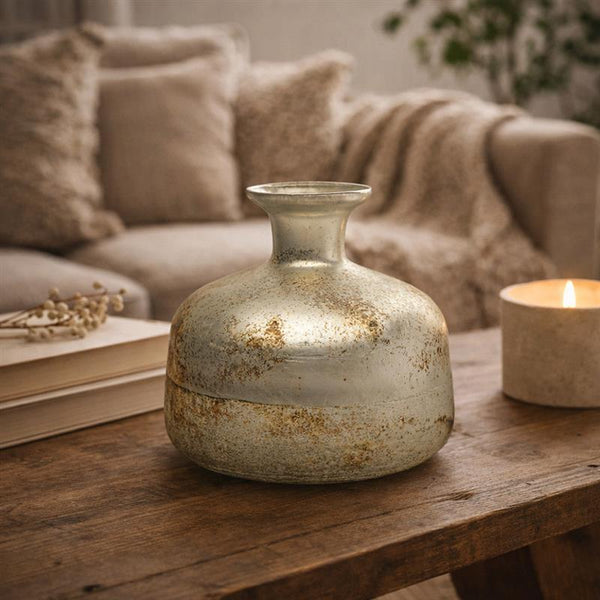 Metallic Vase