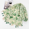 Scarf - Ginko Leaves