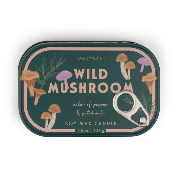 Wild Mushroom - Bistro Tin Candle