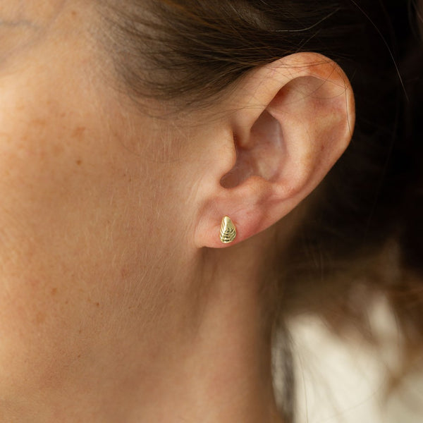 Blue Tide Stud Earrings