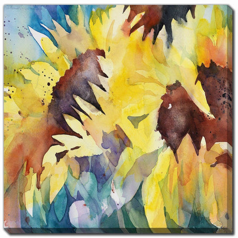 Row Of Sun I - Printed Canvas