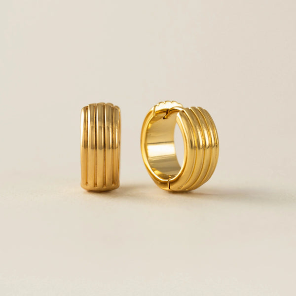 Groove Hoop Earrings