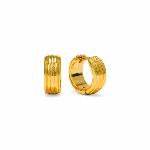Groove Hoop Earrings
