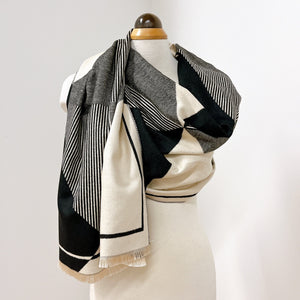 Winter Scarf - Bold Geometric