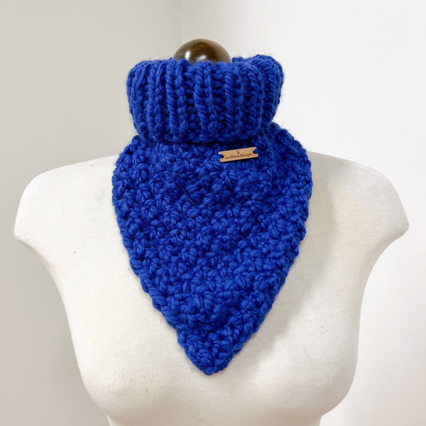 Hand Knit Bandana Cowl