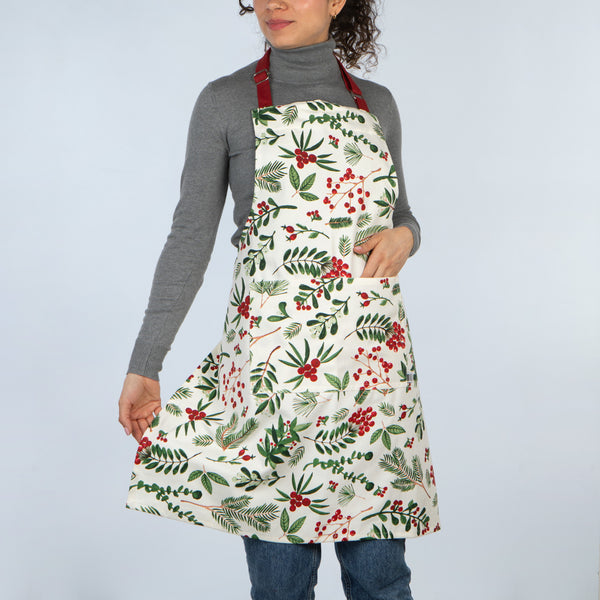 Winterberry Chef Apron