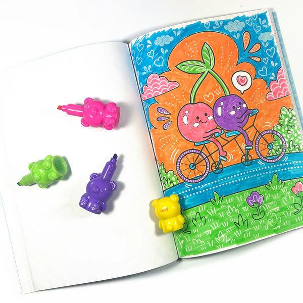 Bear Besties Stacking Highlighters - Set of 5 Colours