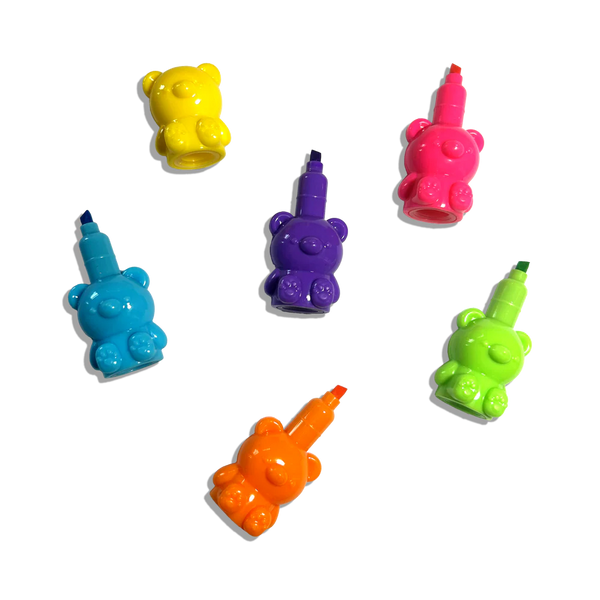 Bear Besties Stacking Highlighters - Set of 5 Colours