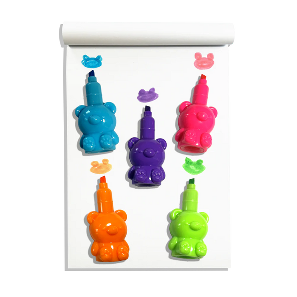 Bear Besties Stacking Highlighters - Set of 5 Colours