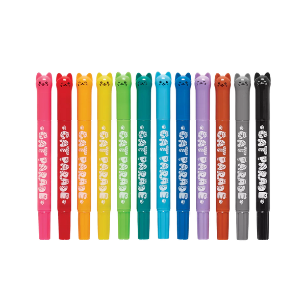 Cat Parade Gel Crayons - Set of 12