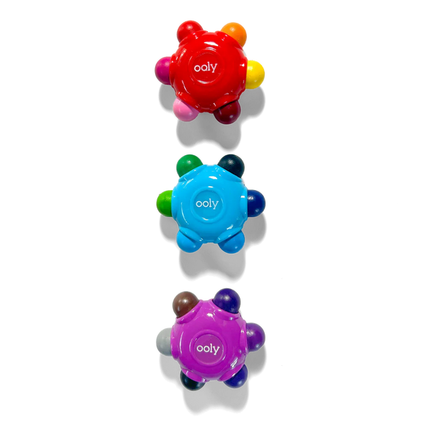 Color Burst Crayons - Set of 3