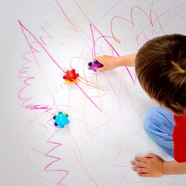 Color Burst Crayons - Set of 3