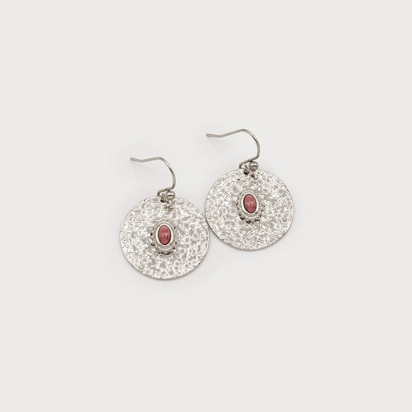 Claudia Sun Medallion Earrings