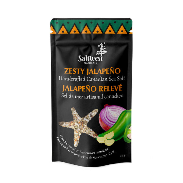 Zesty Jalapeno Infused Sea Salt