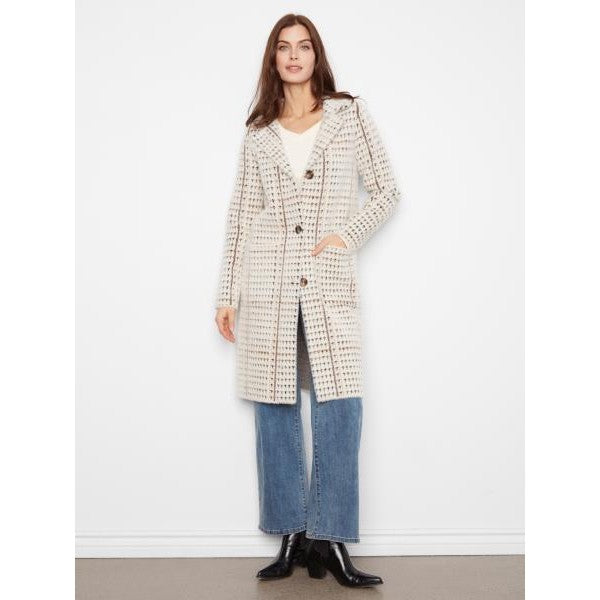 Anna Knit Coatigan With Patch Pockets